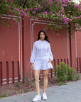 Cotton Voile Skort | Viola