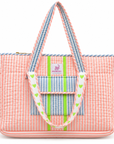 Customised Zipped Travel Tote | Sunwashed