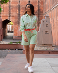The Pop Shorts | Matcha Fizz