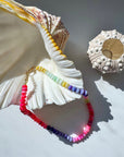 Beaded Opal Necklace | Neon Sundowner | PRE ORDER - Bombaby