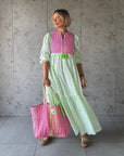 Cotton Maxi Dress | Estella - Bombaby