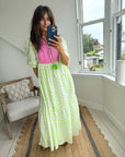 Cotton Maxi Dress | Estella - Bombaby