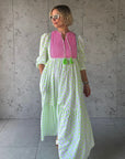 Cotton Maxi Dress | Estella - Bombaby