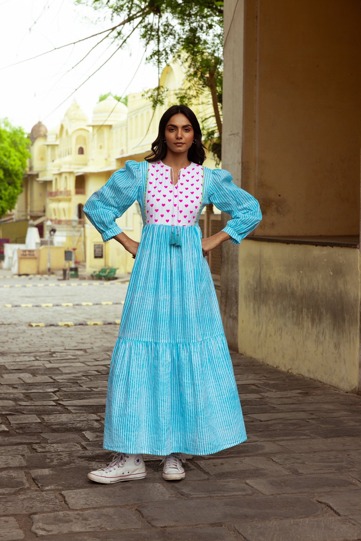 Cotton Maxi Dress | Tess | PRE ORDER - Bombaby