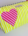 Customised Quilted Wash Bag | Limoncello - Bombaby