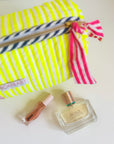 Customised Quilted Wash Bag | Limoncello - Bombaby