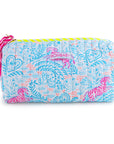 Customised Quilted Wash Bag | Zebra - Bombaby