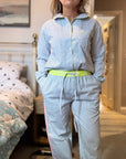 GOTS Organic Twill Pyjamas | Starboard - Bombaby