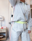 GOTS Organic Twill Pyjamas | Starboard - Bombaby