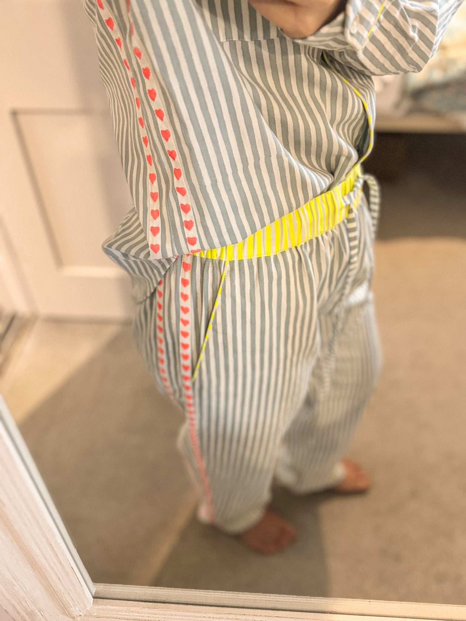 GOTS Organic Twill Pyjamas | Starboard - Bombaby
