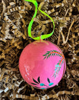 Hand - Painted Christmas Baubles | Made in Kashmir - Bombaby