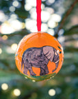 Hand - Painted Christmas Baubles | Made in Kashmir - Bombaby