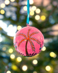 Hand - Painted Christmas Baubles | Made in Kashmir - Bombaby