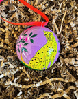 Hand - Painted Christmas Baubles | Made in Kashmir - Bombaby