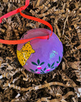 Hand - Painted Christmas Baubles | Made in Kashmir - Bombaby