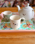 Hand - painted Tray | Butterflies & Blooms - Bombaby