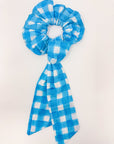 Handmade Block Print Cotton Scrunchies - Bombaby
