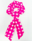 Handmade Block Print Cotton Scrunchies - Bombaby