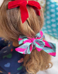 Handmade Block Print Cotton Scrunchies - Bombaby