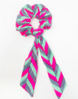 Handmade Block Print Cotton Scrunchies - Bombaby