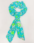 Handmade Block Print Cotton Scrunchies - Bombaby