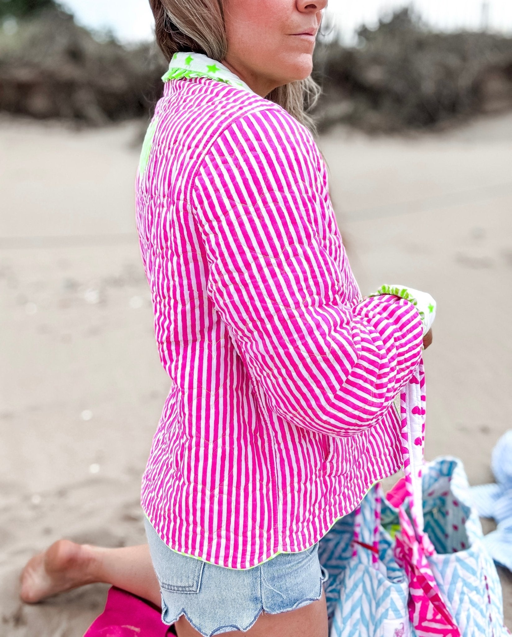 Ltd Edition Quilted Jacket | Sugar Rush - Bombaby