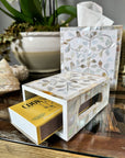 Mother of Pearl Match Box Holder | Sandy Shores - Bombaby