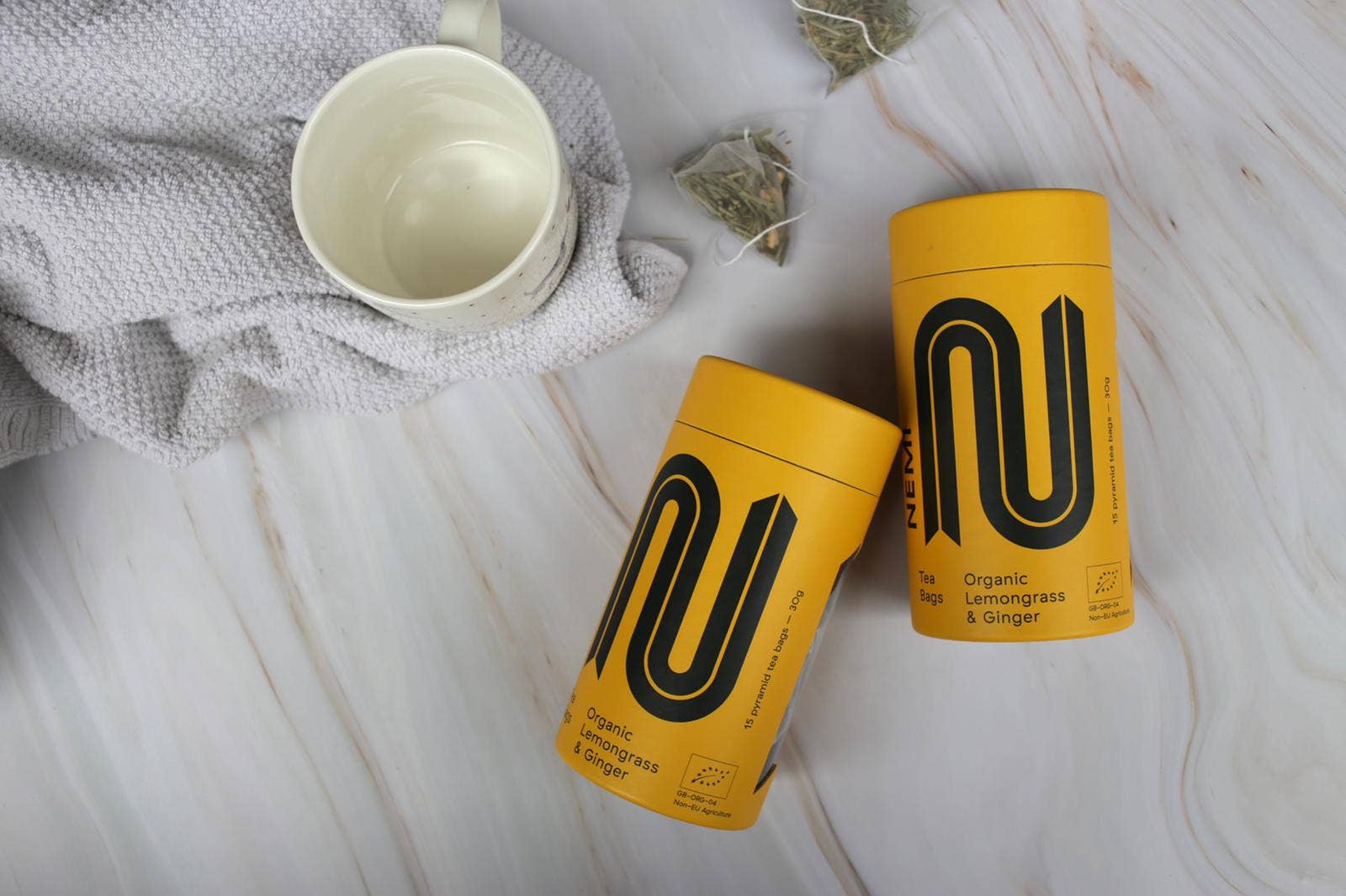 Nemi Teas | Lemongrass & Ginger - Bombaby