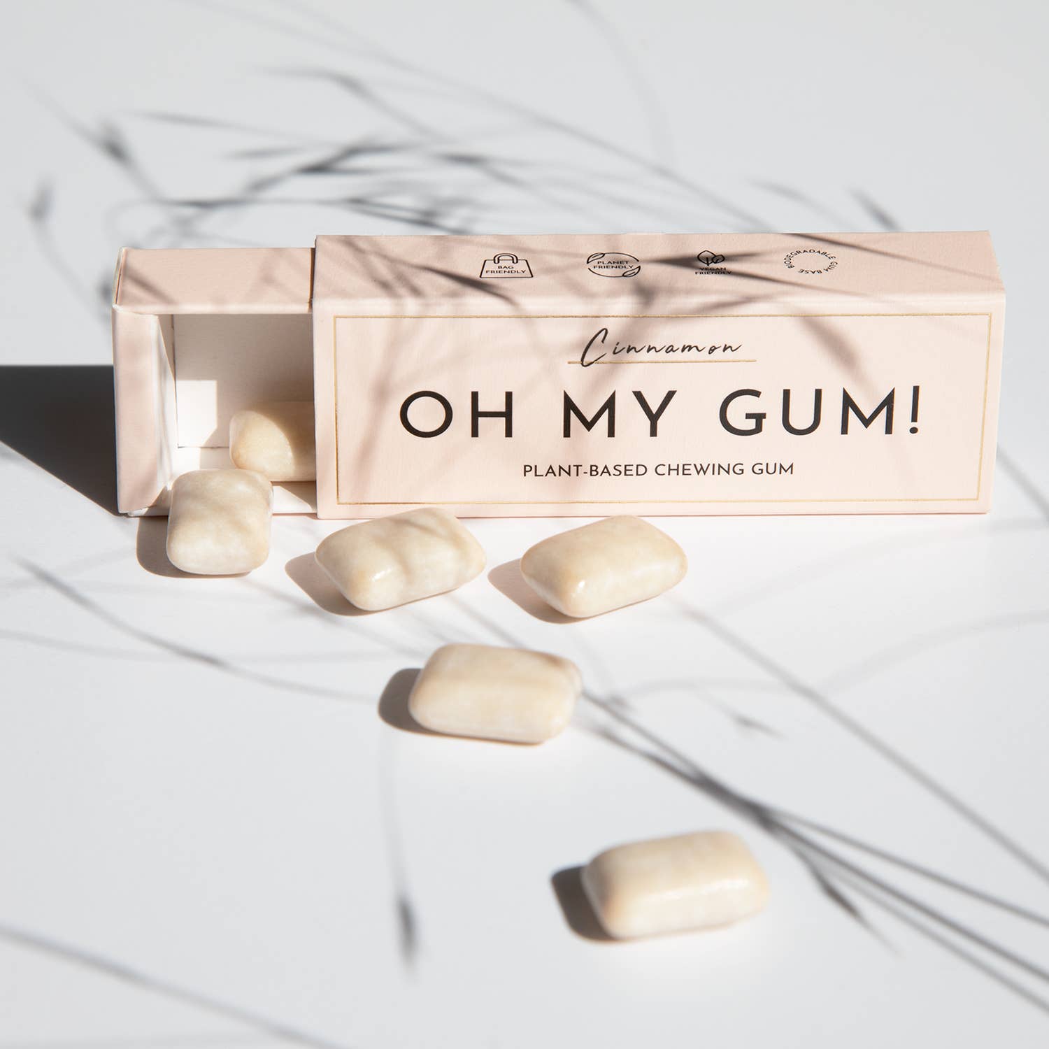 OH MY GUM! | Cinnamon Chewing Gum - Bombaby