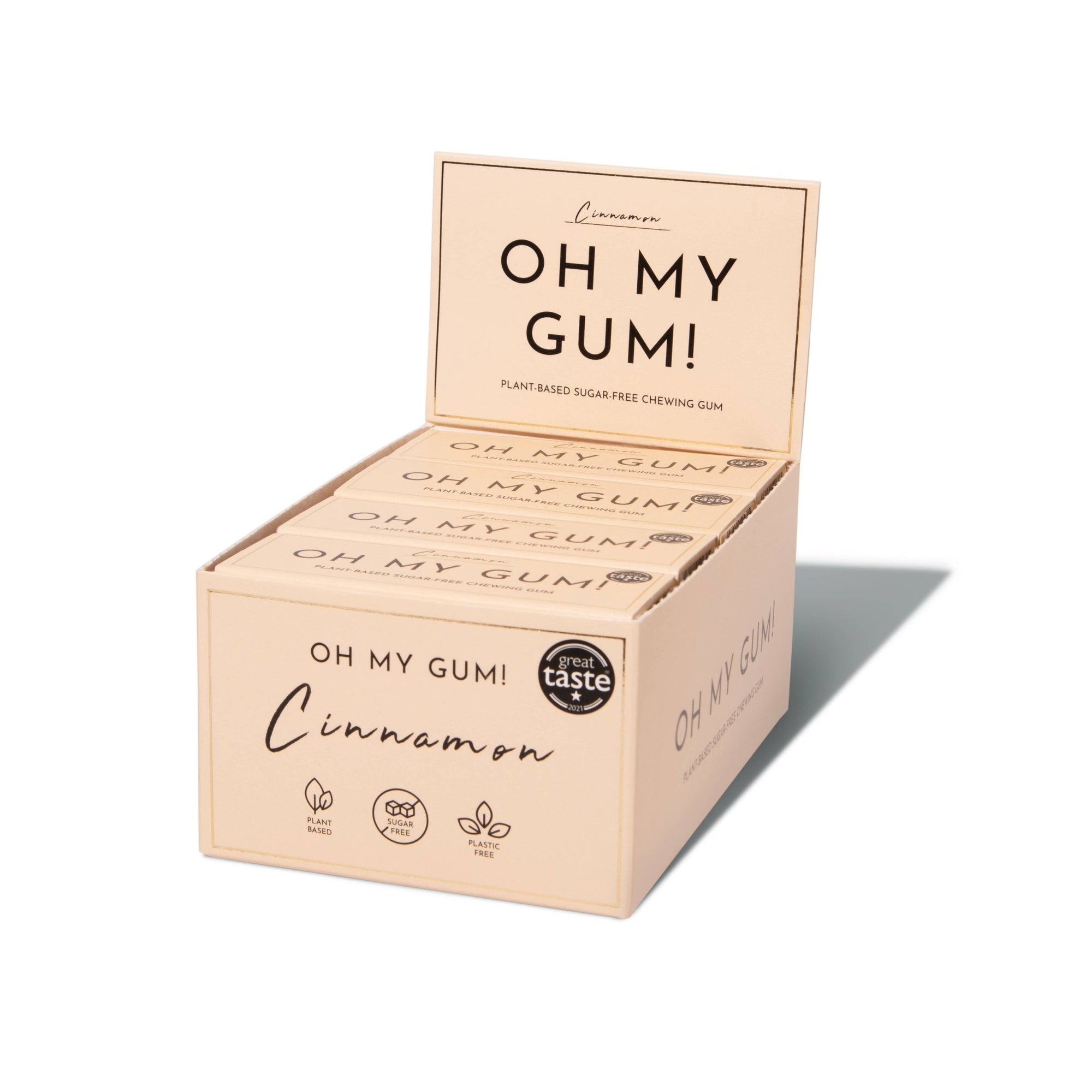 OH MY GUM! | Cinnamon Chewing Gum - Bombaby