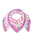 Oversized Handprinted Scarf | Petal Kiss - Bombaby