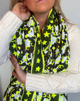 Oversized Handprinted Scarf | Rebel camo - Bombaby