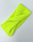 Pure Cashmere Headband | Neon Yellow - Bombaby