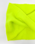 Pure Cashmere Headband | Neon Yellow - Bombaby