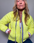 Quilted Jacket | Limoncello - Bombaby