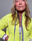 Quilted Jacket | Limoncello - Bombaby