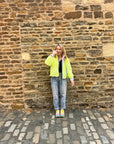 Quilted Jacket | Limoncello - Bombaby