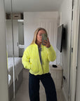 Quilted Jacket | Limoncello - Bombaby