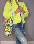 Quilted Jacket | Limoncello - Bombaby