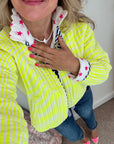 Quilted Jacket | Limoncello - Bombaby