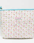 Quilted Make Up Bag | Dottie - Bombaby
