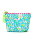 Quilted Make Up Bag | Meadow - Bombaby