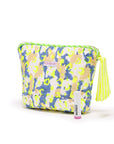 Quilted Make Up Bag | Neon Storm - Bombaby