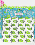 Quilted Pouch & Journal Gift Set | Ltd Ed Gift For Teachers - Bombaby