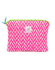 Quilted Pouch | Neon Pink - Bombaby