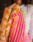 Quilted Ruffle Jacket | Elle - Bombaby