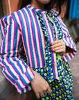 Quilted Ruffle Jacket | Tess - Bombaby