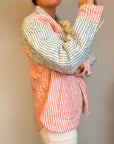 Quilted Shacket | Sunwashed - Bombaby
