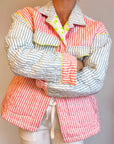Quilted Shacket | Sunwashed - Bombaby
