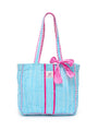 Quilted Tote Bag | Malibu Pop | - Bombaby